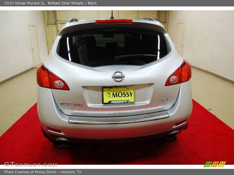 Brilliant Silver Metallic / Black 2010 Nissan Murano SL