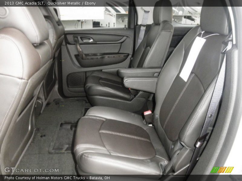 Rear Seat of 2013 Acadia SLT