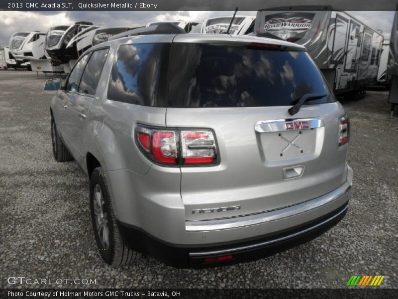 Quicksilver Metallic / Ebony 2013 GMC Acadia SLT