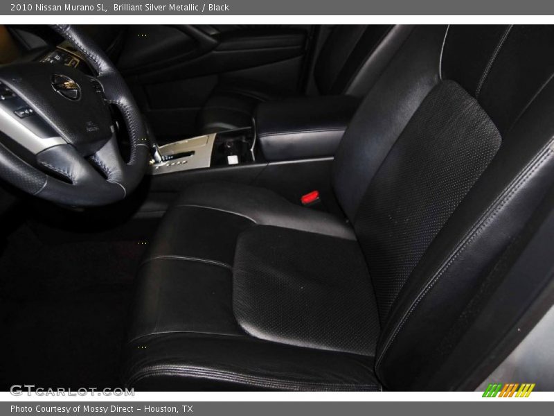 Brilliant Silver Metallic / Black 2010 Nissan Murano SL