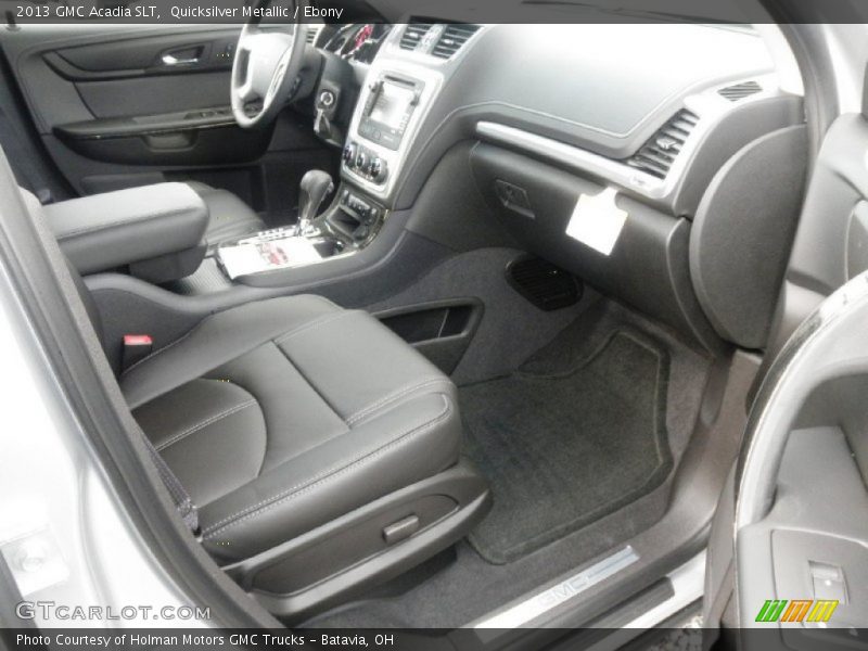 Dashboard of 2013 Acadia SLT