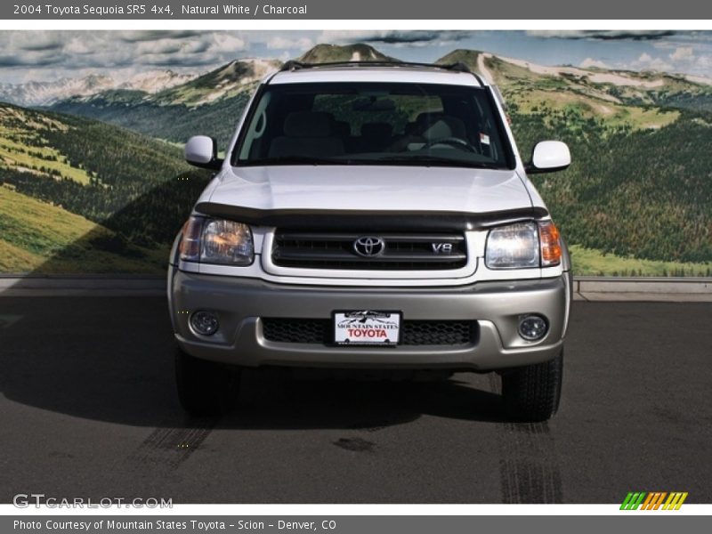 Natural White / Charcoal 2004 Toyota Sequoia SR5 4x4