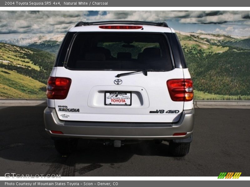 Natural White / Charcoal 2004 Toyota Sequoia SR5 4x4