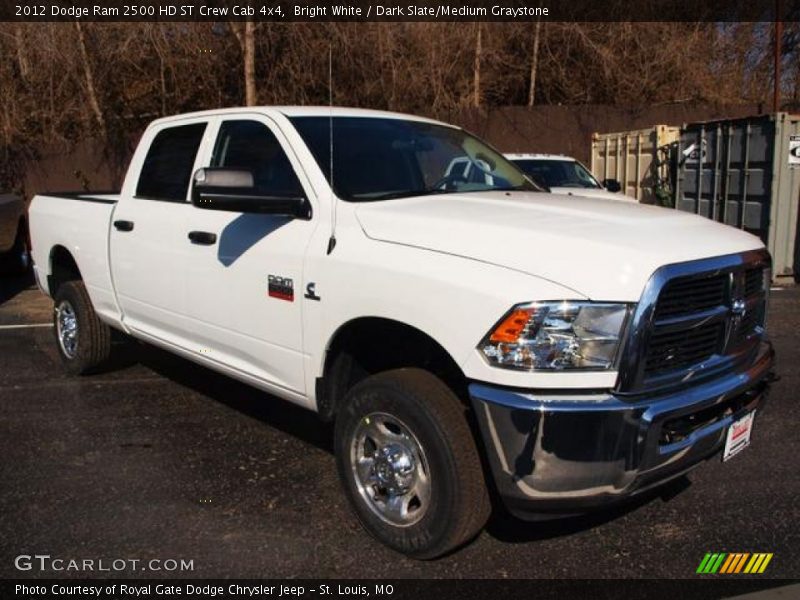 Front 3/4 View of 2012 Ram 2500 HD ST Crew Cab 4x4