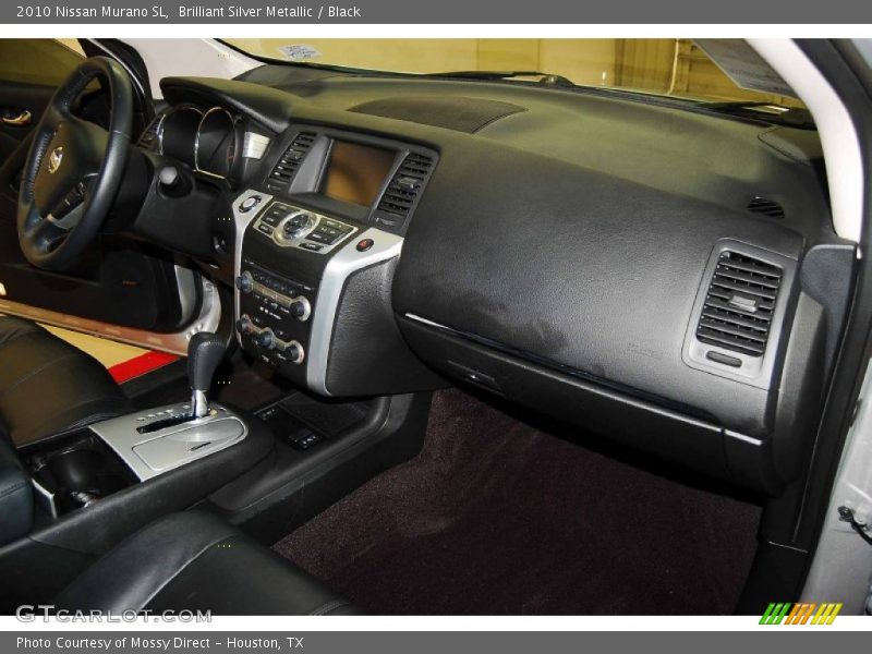 Brilliant Silver Metallic / Black 2010 Nissan Murano SL