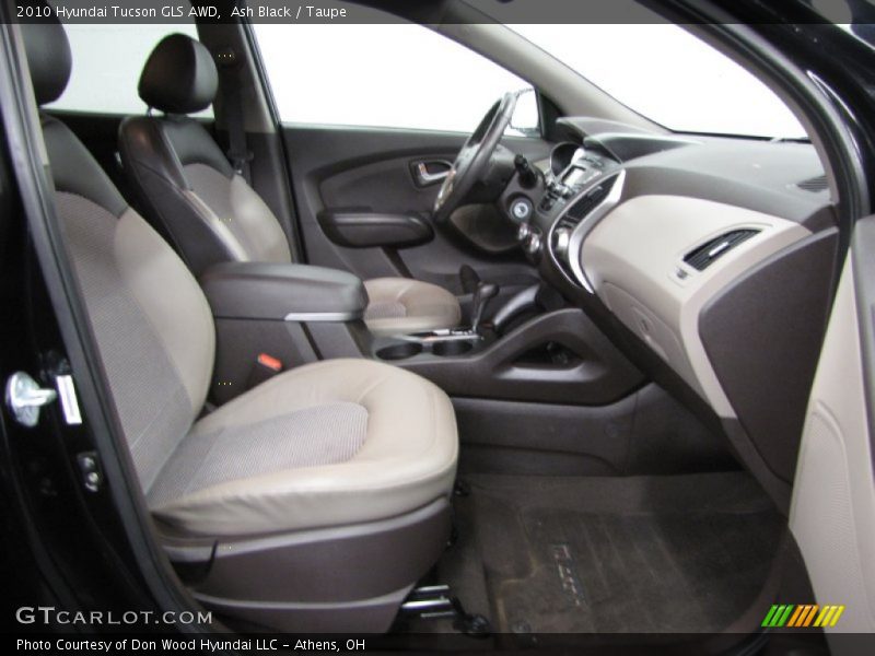 Ash Black / Taupe 2010 Hyundai Tucson GLS AWD