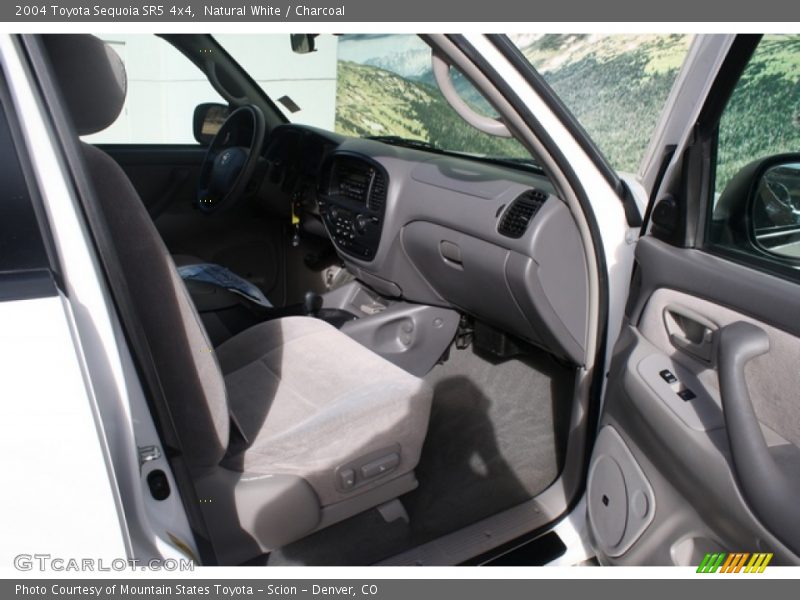 Natural White / Charcoal 2004 Toyota Sequoia SR5 4x4
