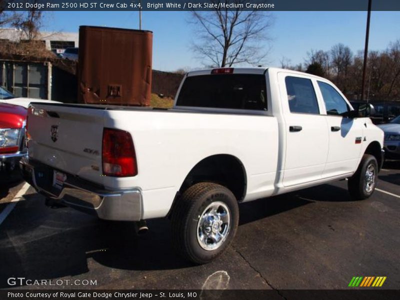 Bright White / Dark Slate/Medium Graystone 2012 Dodge Ram 2500 HD ST Crew Cab 4x4