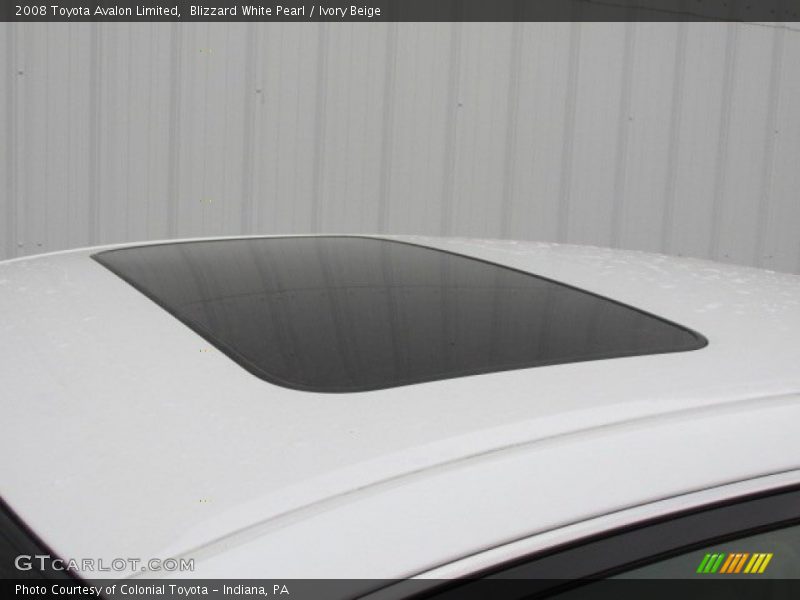 Blizzard White Pearl / Ivory Beige 2008 Toyota Avalon Limited