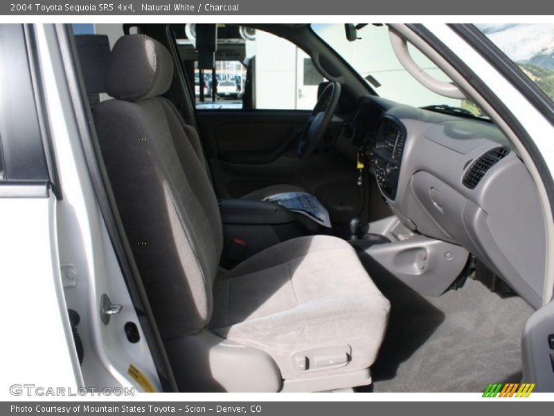 Natural White / Charcoal 2004 Toyota Sequoia SR5 4x4