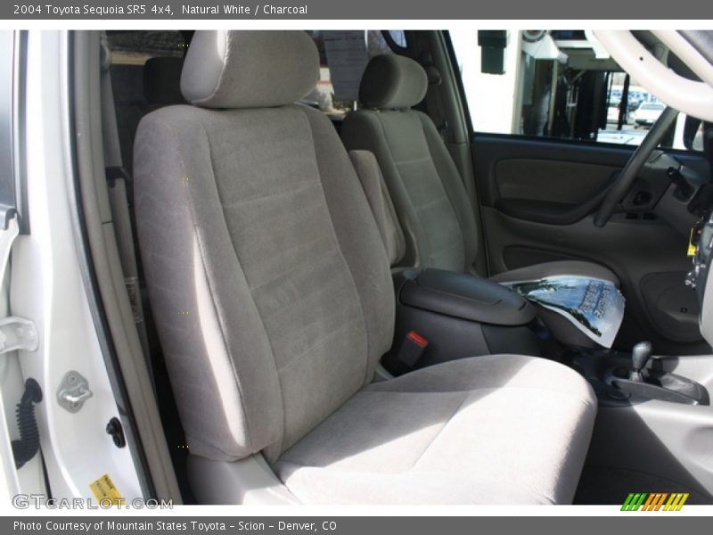 Natural White / Charcoal 2004 Toyota Sequoia SR5 4x4