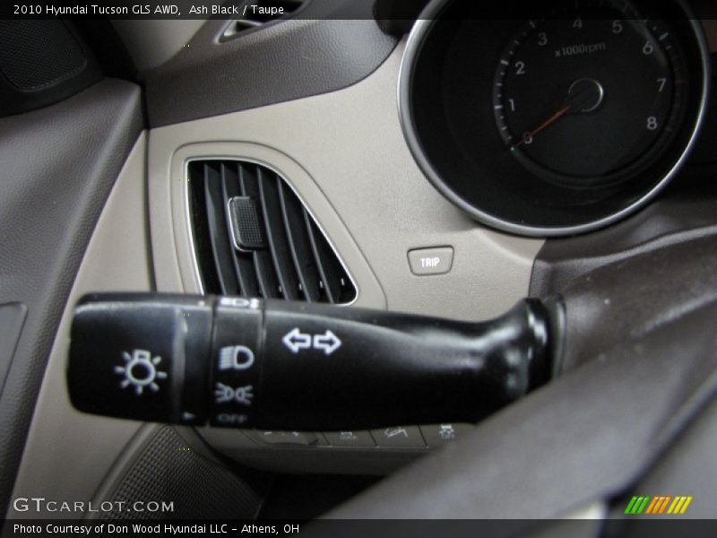 Ash Black / Taupe 2010 Hyundai Tucson GLS AWD