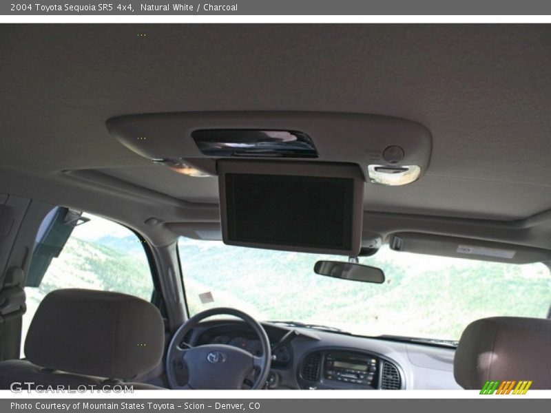 Natural White / Charcoal 2004 Toyota Sequoia SR5 4x4