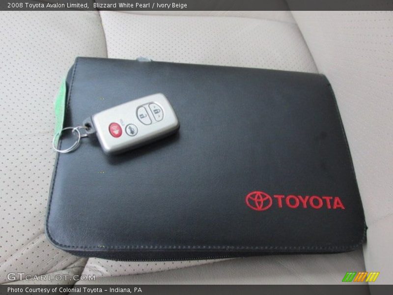 Books/Manuals of 2008 Avalon Limited