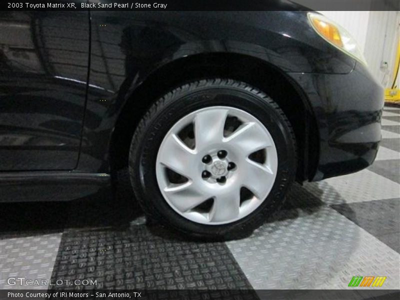 Black Sand Pearl / Stone Gray 2003 Toyota Matrix XR