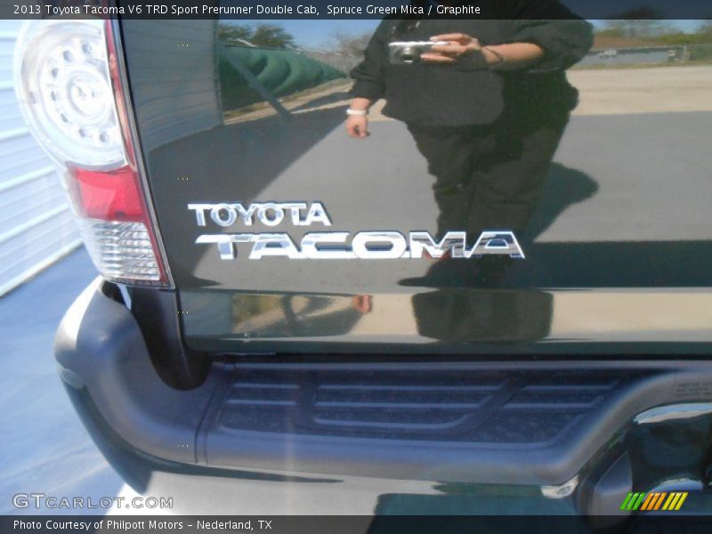 Spruce Green Mica / Graphite 2013 Toyota Tacoma V6 TRD Sport Prerunner Double Cab