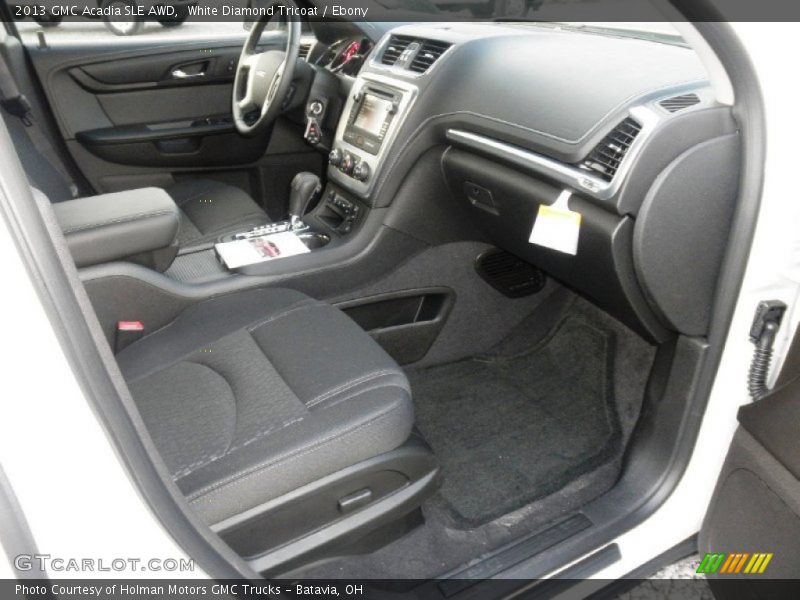  2013 Acadia SLE AWD Ebony Interior