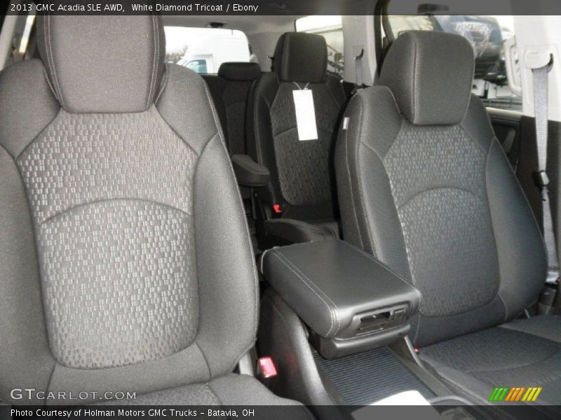 Rear Seat of 2013 Acadia SLE AWD