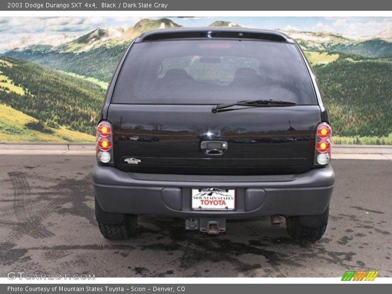 Black / Dark Slate Gray 2003 Dodge Durango SXT 4x4