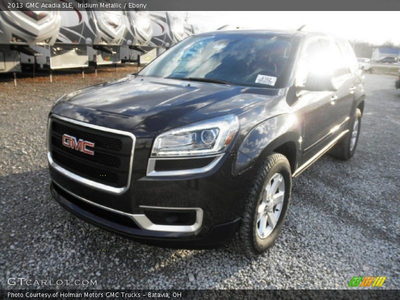 Iridium Metallic / Ebony 2013 GMC Acadia SLE