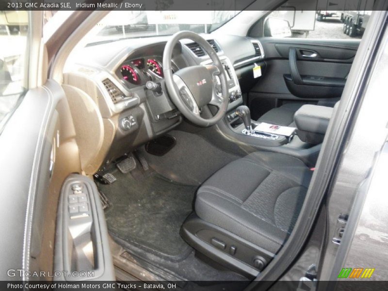 Iridium Metallic / Ebony 2013 GMC Acadia SLE