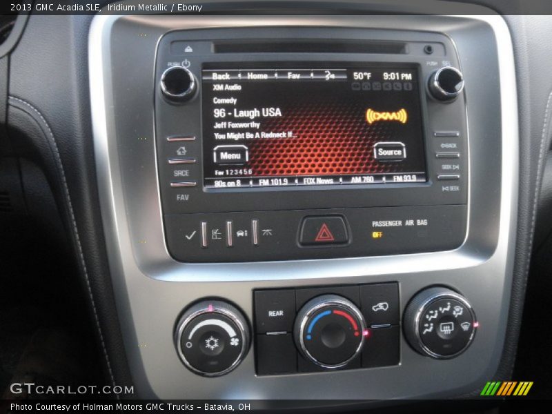 Iridium Metallic / Ebony 2013 GMC Acadia SLE
