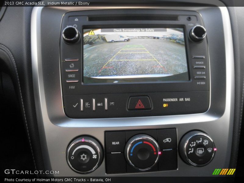 Iridium Metallic / Ebony 2013 GMC Acadia SLE