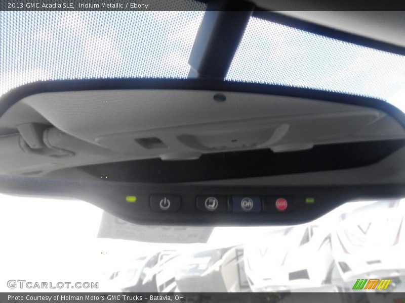 Iridium Metallic / Ebony 2013 GMC Acadia SLE