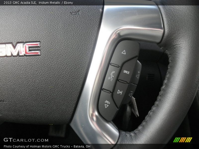 Iridium Metallic / Ebony 2013 GMC Acadia SLE