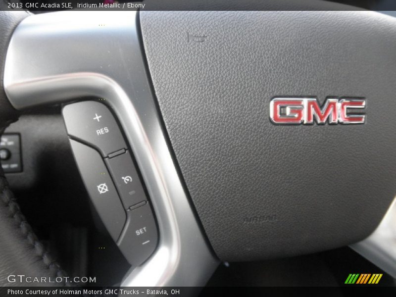 Iridium Metallic / Ebony 2013 GMC Acadia SLE