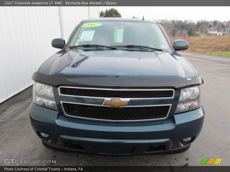 Bermuda Blue Metallic / Ebony 2007 Chevrolet Avalanche LT 4WD