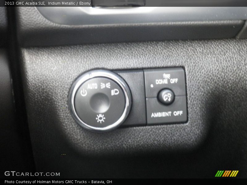 Iridium Metallic / Ebony 2013 GMC Acadia SLE