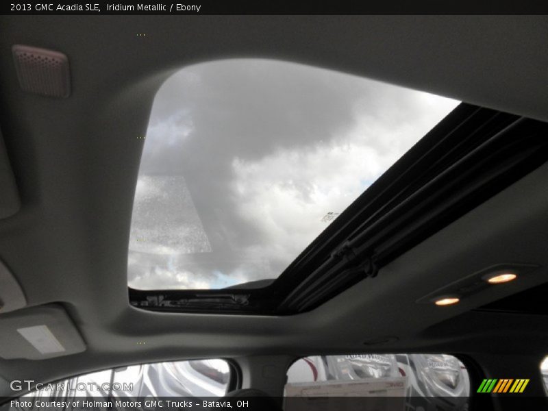 Iridium Metallic / Ebony 2013 GMC Acadia SLE