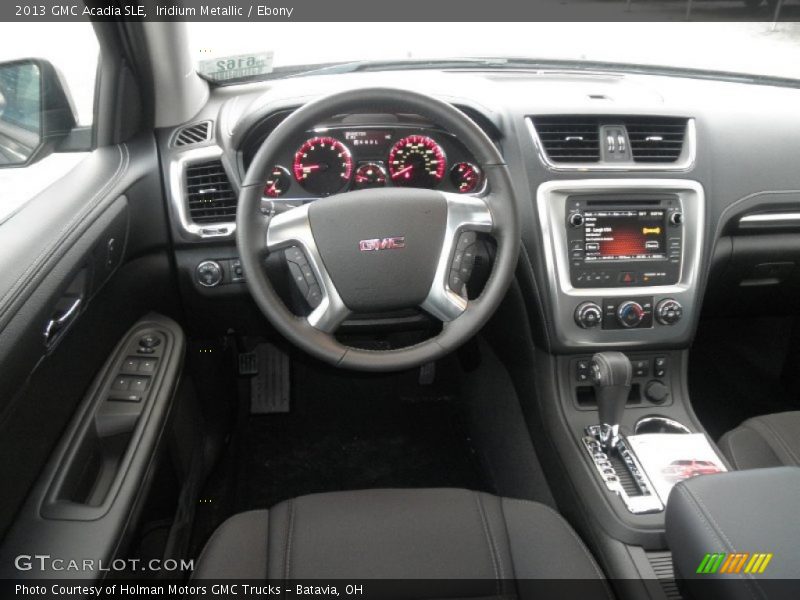 Iridium Metallic / Ebony 2013 GMC Acadia SLE