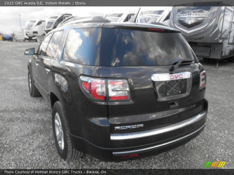 Iridium Metallic / Ebony 2013 GMC Acadia SLE