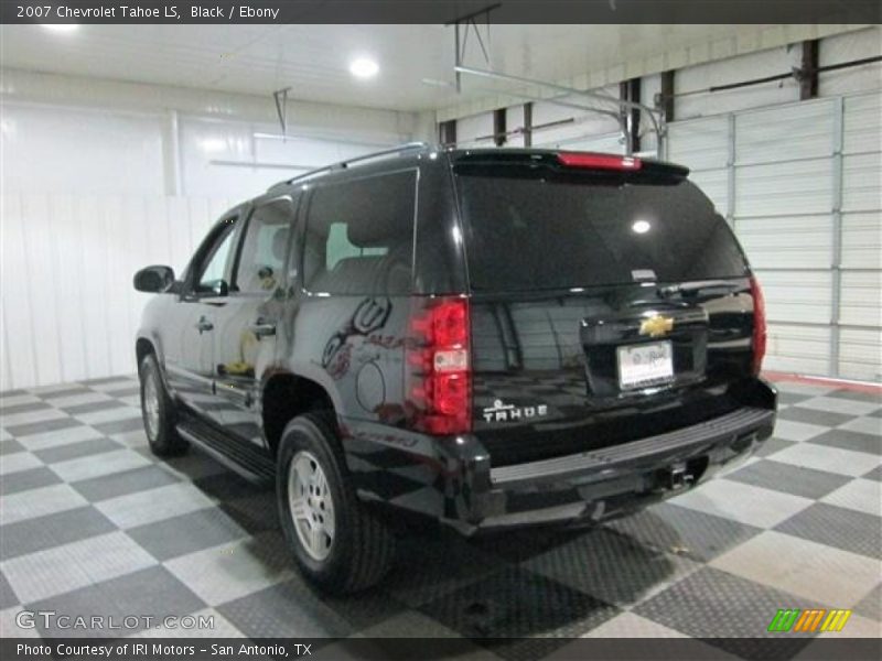 Black / Ebony 2007 Chevrolet Tahoe LS
