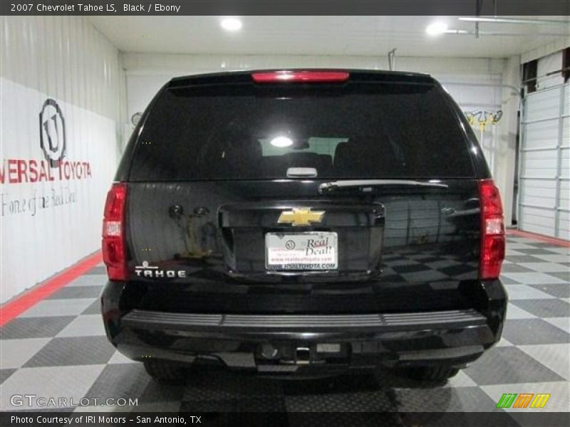 Black / Ebony 2007 Chevrolet Tahoe LS