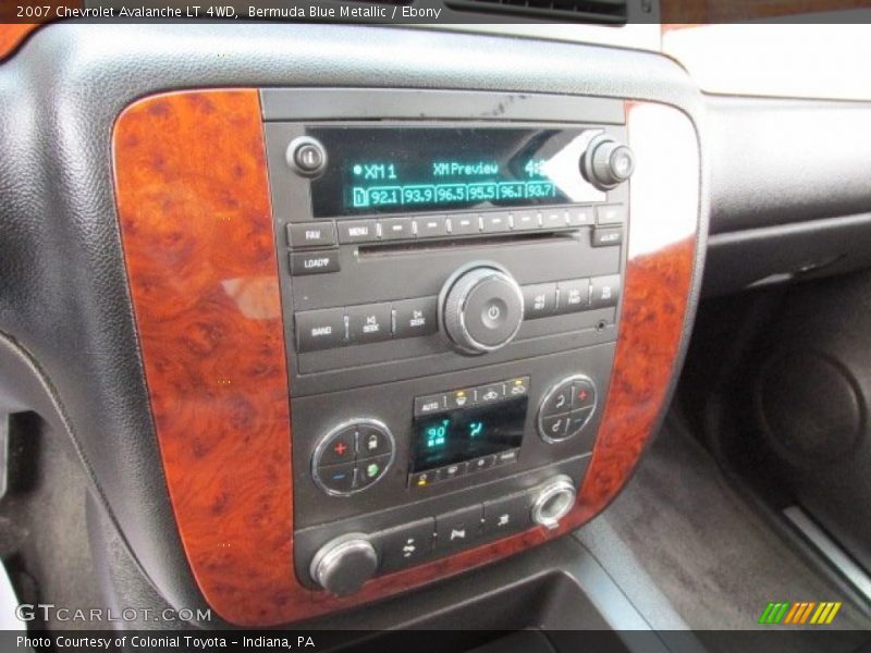 Controls of 2007 Avalanche LT 4WD