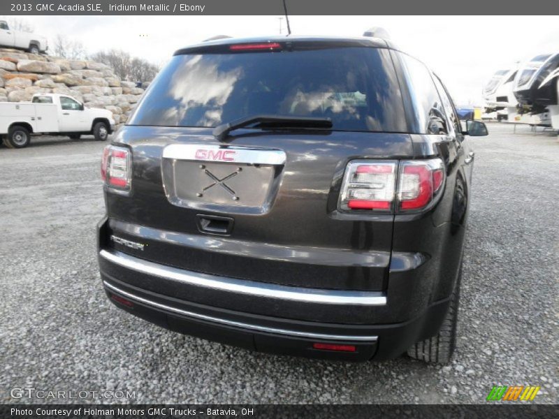Iridium Metallic / Ebony 2013 GMC Acadia SLE