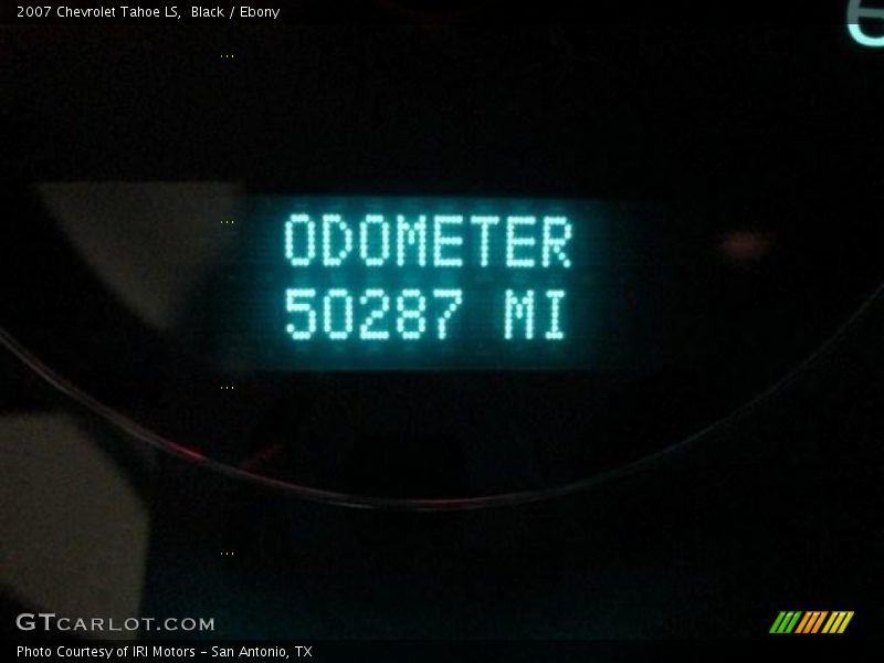 Black / Ebony 2007 Chevrolet Tahoe LS