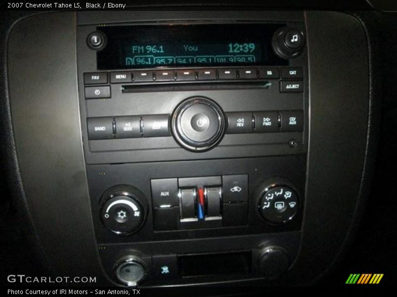 Black / Ebony 2007 Chevrolet Tahoe LS