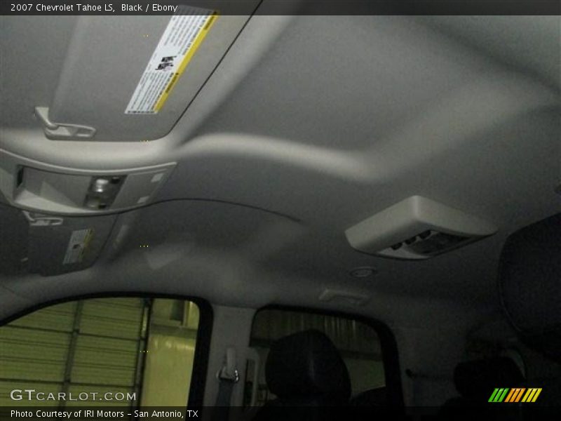 Black / Ebony 2007 Chevrolet Tahoe LS
