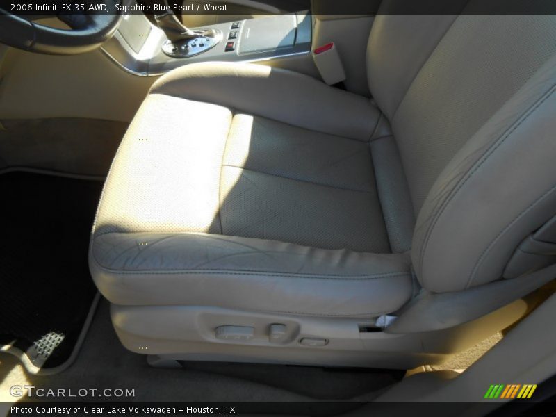 Sapphire Blue Pearl / Wheat 2006 Infiniti FX 35 AWD