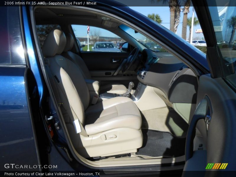 Sapphire Blue Pearl / Wheat 2006 Infiniti FX 35 AWD