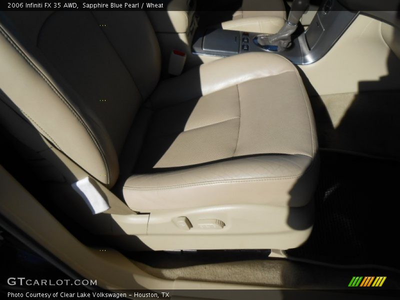Sapphire Blue Pearl / Wheat 2006 Infiniti FX 35 AWD