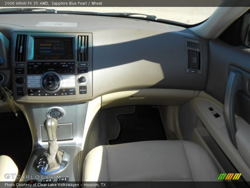 Sapphire Blue Pearl / Wheat 2006 Infiniti FX 35 AWD