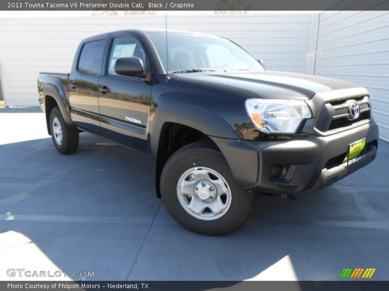 Black / Graphite 2013 Toyota Tacoma V6 Prerunner Double Cab