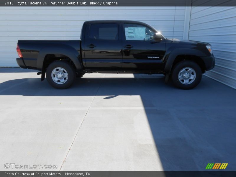 Black / Graphite 2013 Toyota Tacoma V6 Prerunner Double Cab