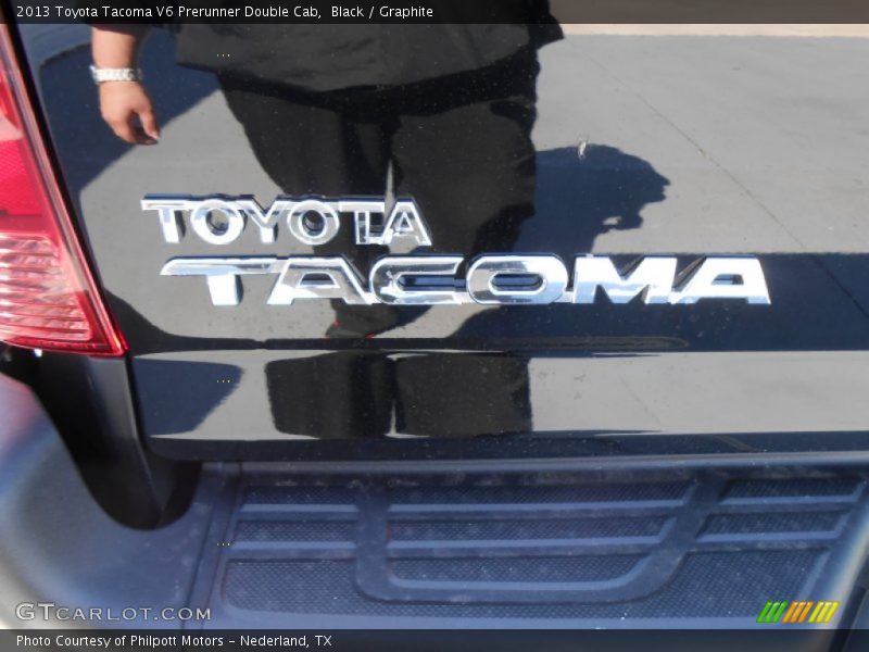 Black / Graphite 2013 Toyota Tacoma V6 Prerunner Double Cab