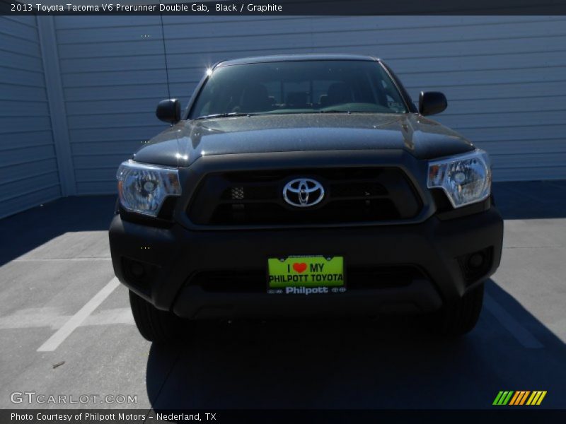 Black / Graphite 2013 Toyota Tacoma V6 Prerunner Double Cab
